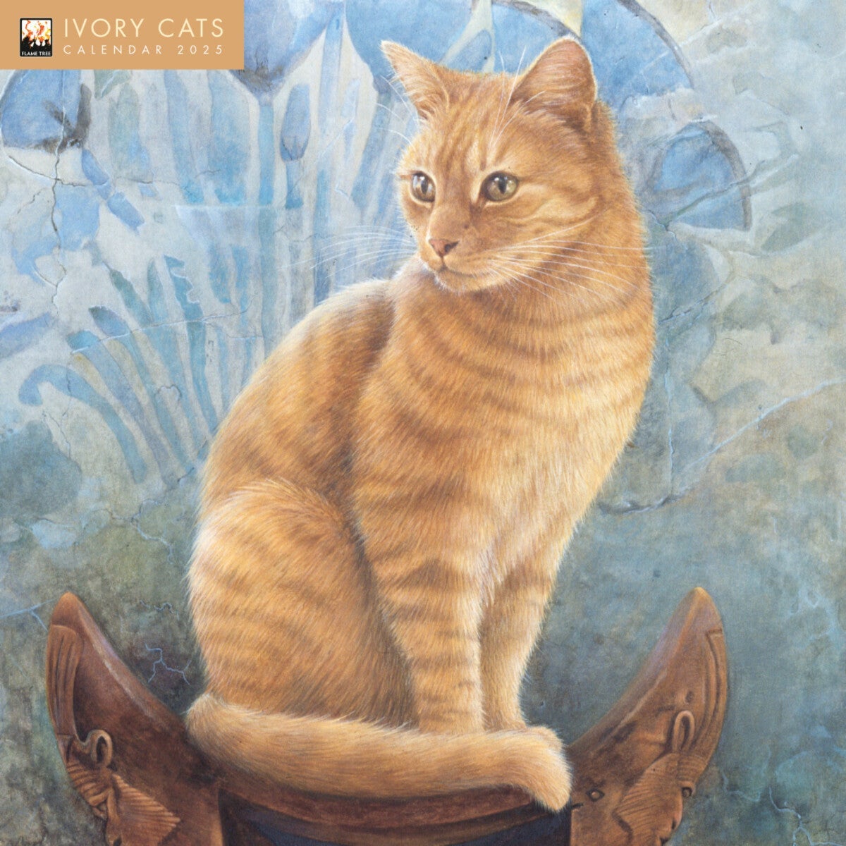 Kalender 2025 Ivory Cats 30x30cm