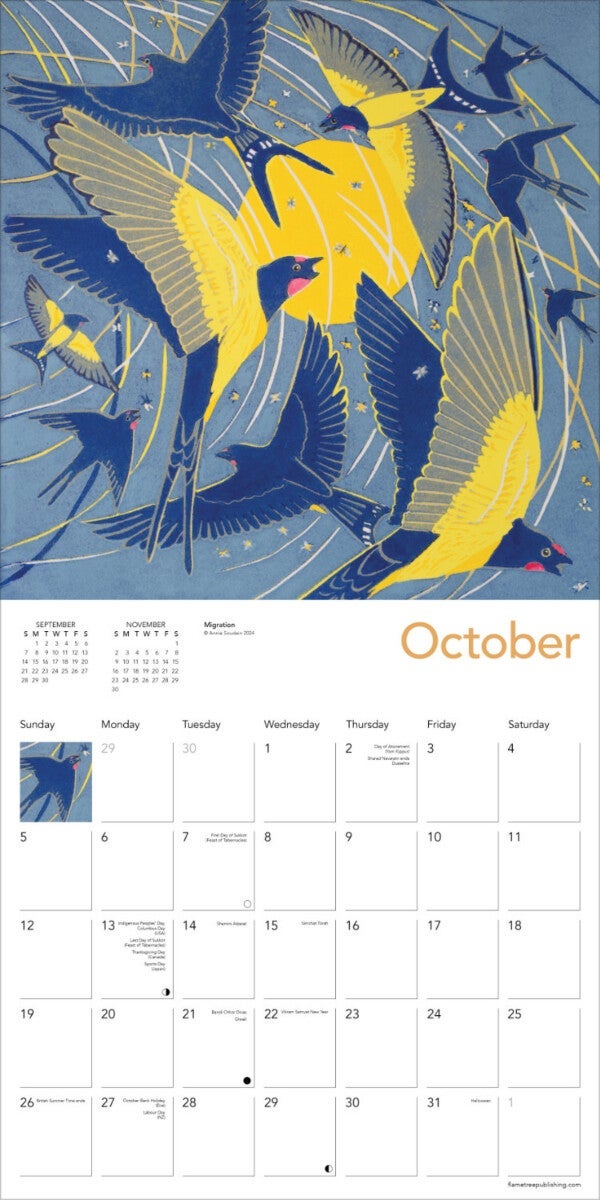 Kalender 2025 Annie Soudain 30x30cm