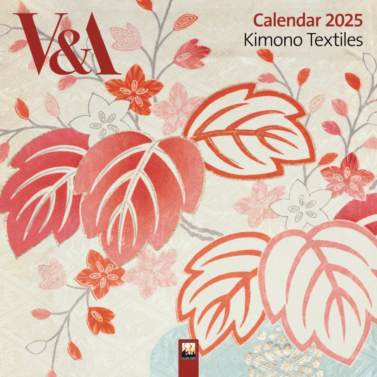 Kalender 2025 Kimono Textiles 30x30cm