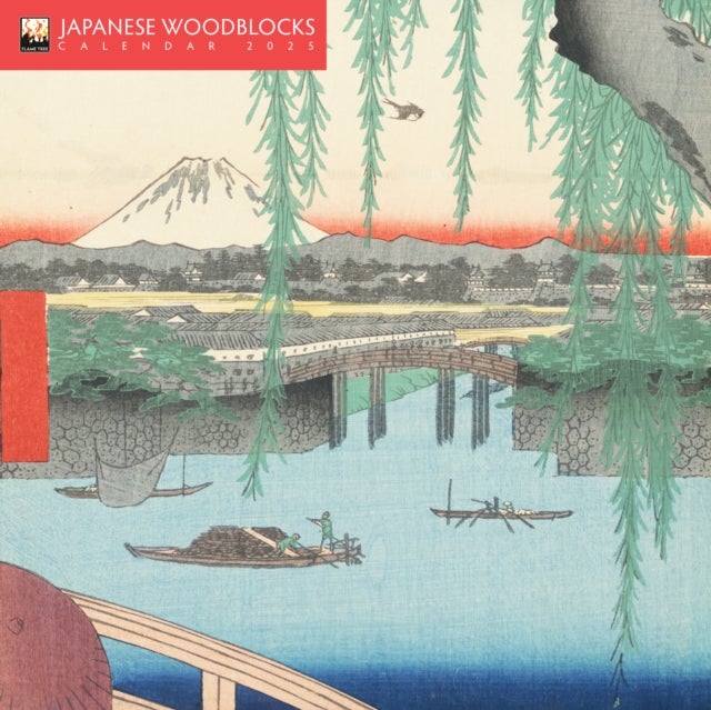 Kalender 2025 Japanese Woodblock 18x18cm