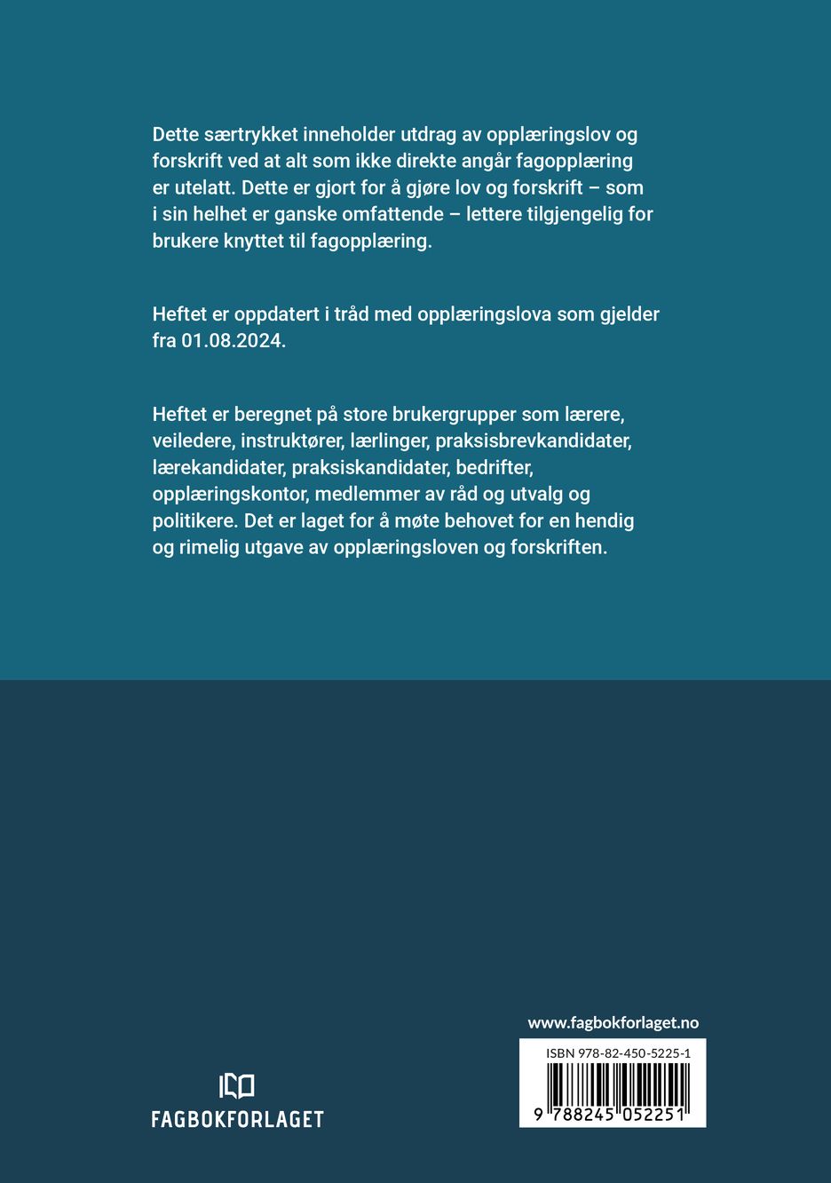 Opplæringslova og forskrifter