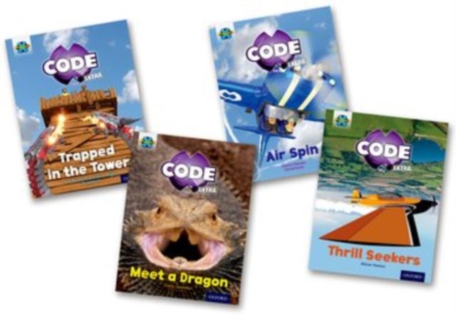 Project X CODE Extra: Light Blue Book Band, Oxford Level 4: Dragon Quest and Wild Rides, Mixed Pack