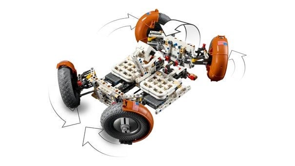 Lego NASA Apollo Lunar Roving Vehicle (LRV) 42182