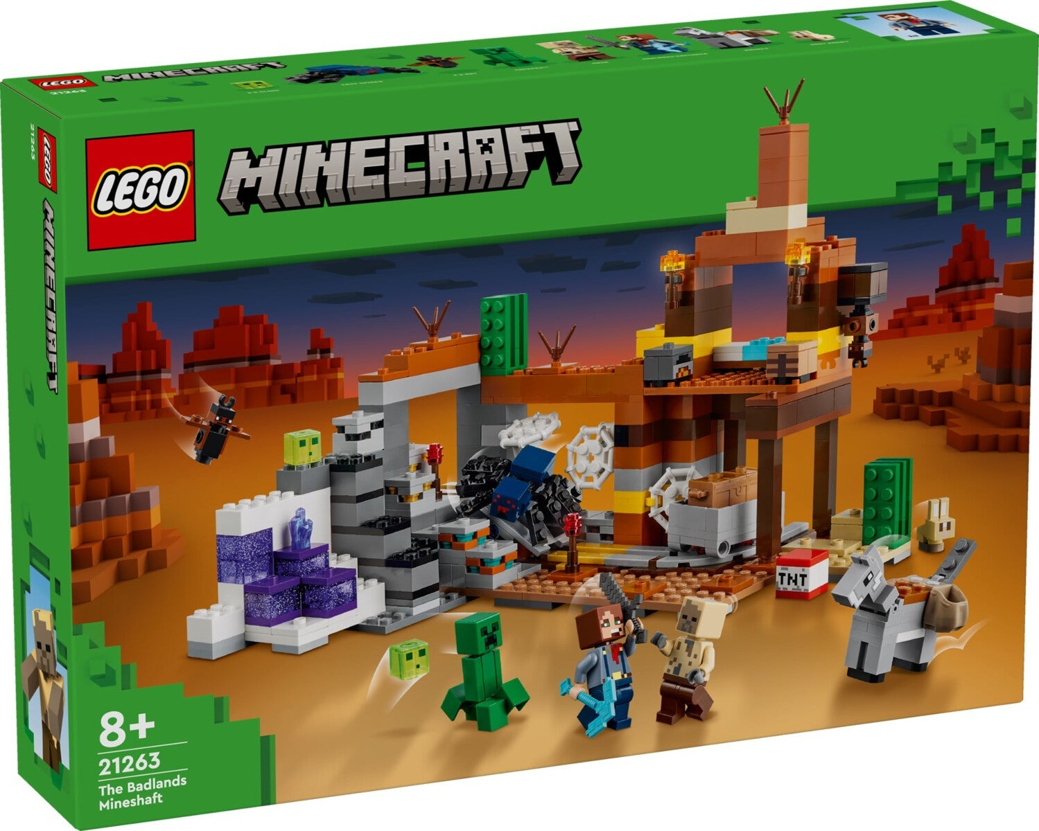 Lego Gruvegang i steinørkenen 21263