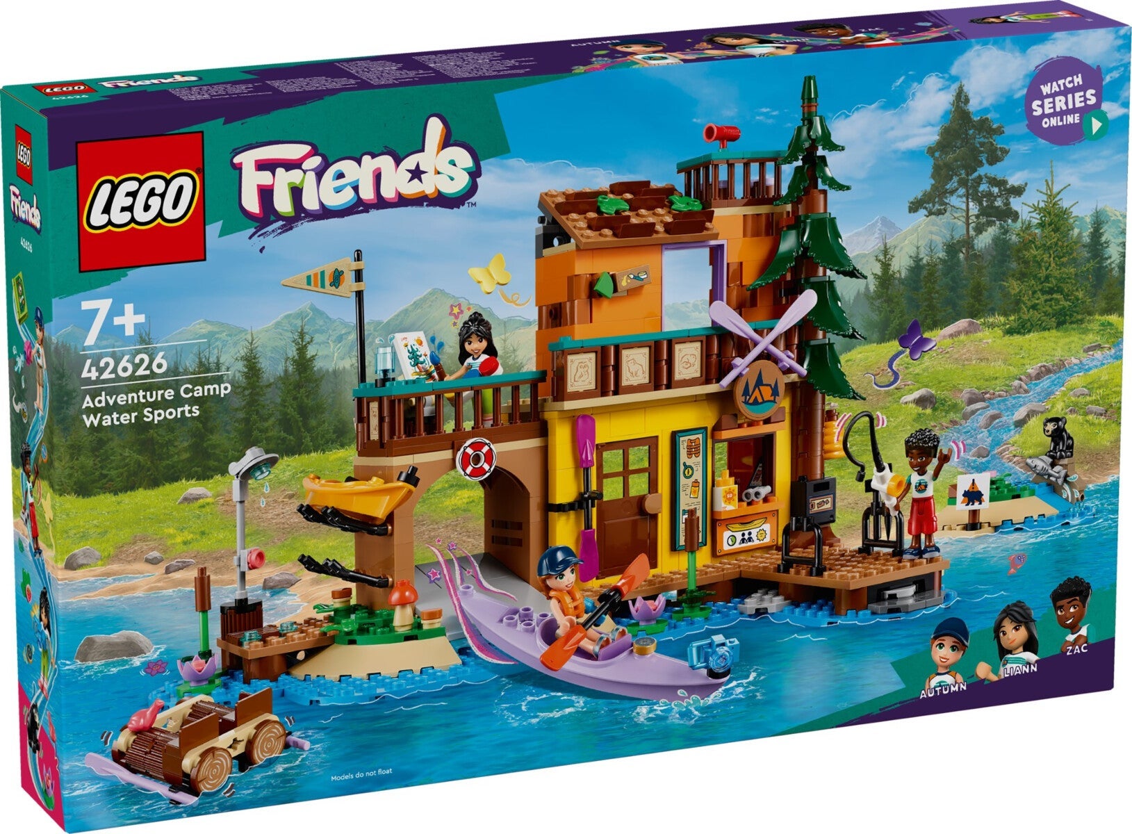 Lego Opplevelsesleir med vannsport 42626