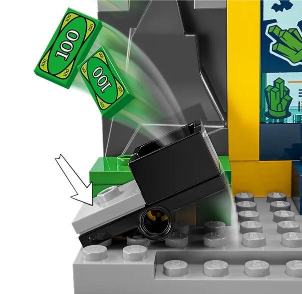 Lego Batcave med Batman, Batgirl og Jokeren 76272