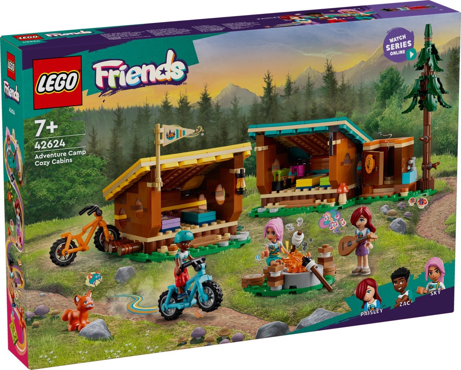 Lego Koselige hytter på ferieleir 42624
