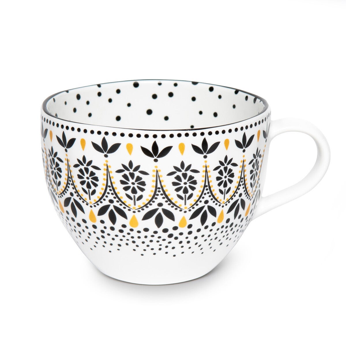 Kopp Sara Miller Artisanne Noir Mandala