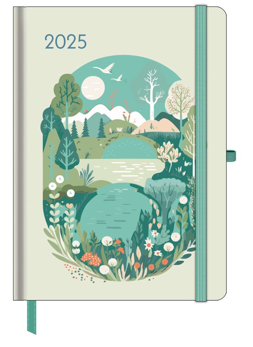Agenda 2025 Green Vibes 16x22cm