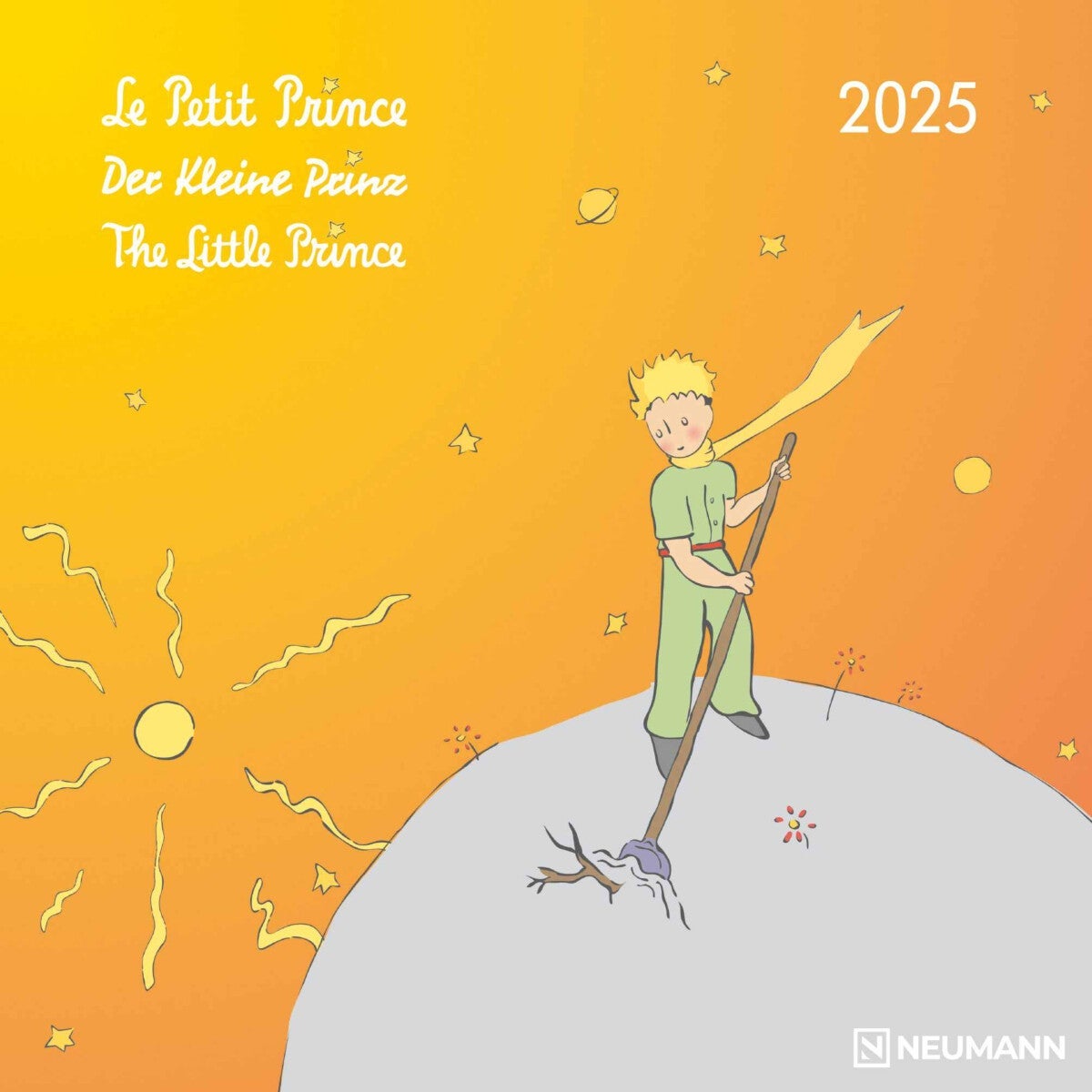 Kalender 2025 The Little Prince 30x30cm