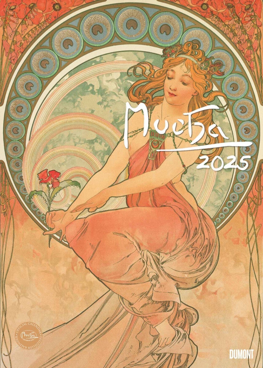 Kalender 2025 Mucha 50x70cm
