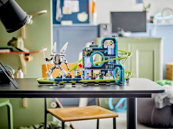 Lego Robotverden med berg-og-dal-bane 60421
