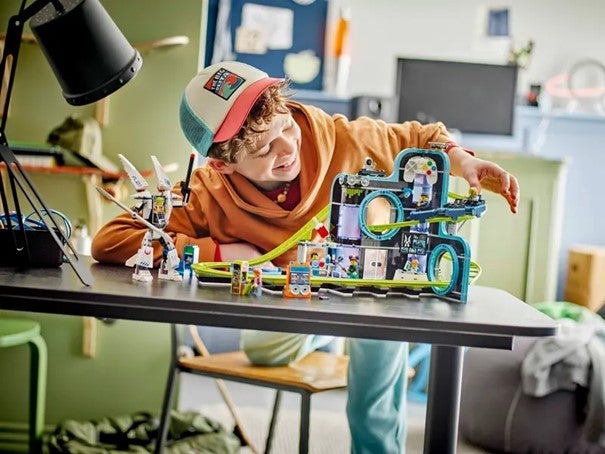 Lego Robotverden med berg-og-dal-bane 60421