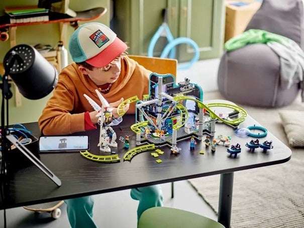 Lego Robotverden med berg-og-dal-bane 60421