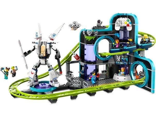 Lego Robotverden med berg-og-dal-bane 60421