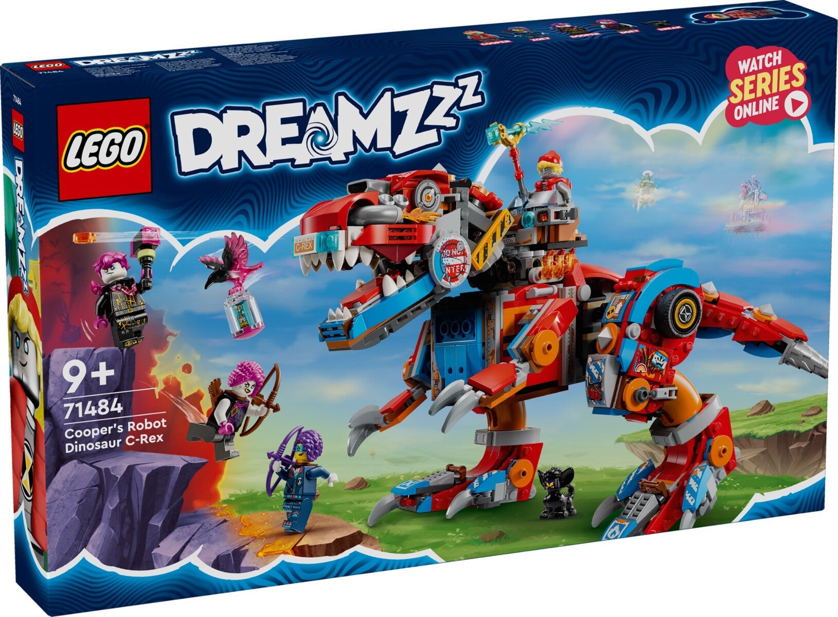 Lego Coopers robotdinosaur C-Rex 71484