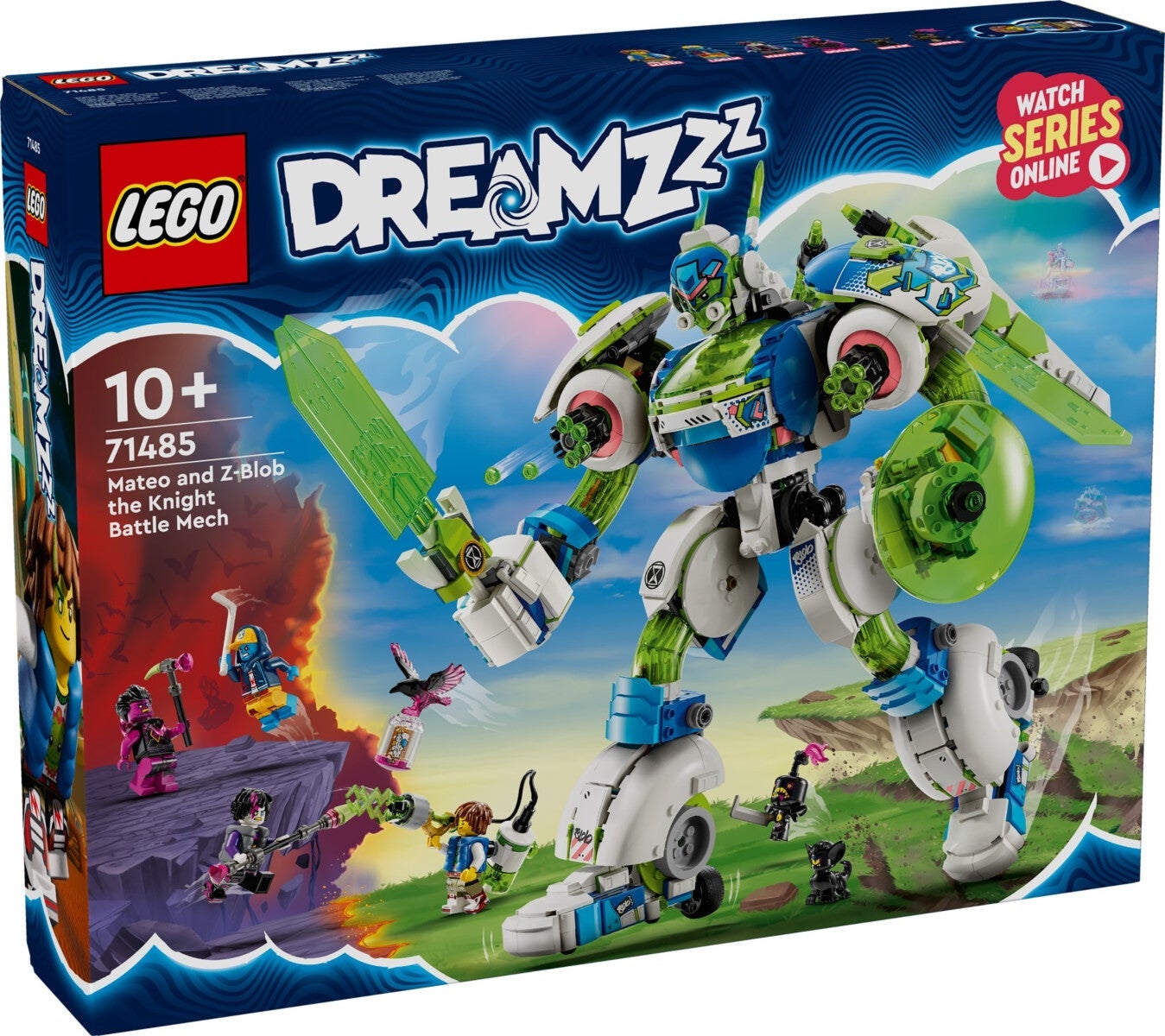 Lego Mateo og ridderstridsroboten Z-Blob 71485