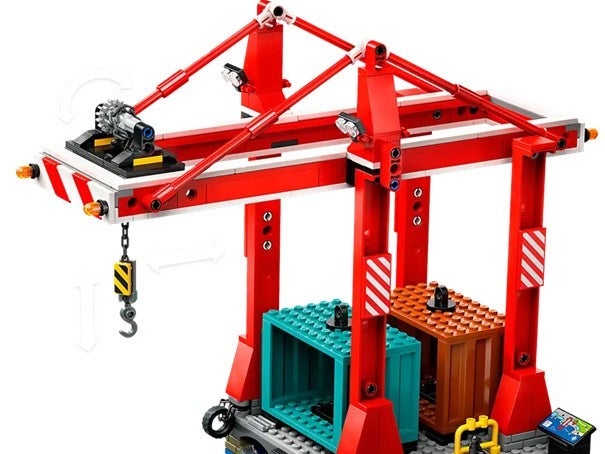 Lego Havneområde med lasteskip 60422