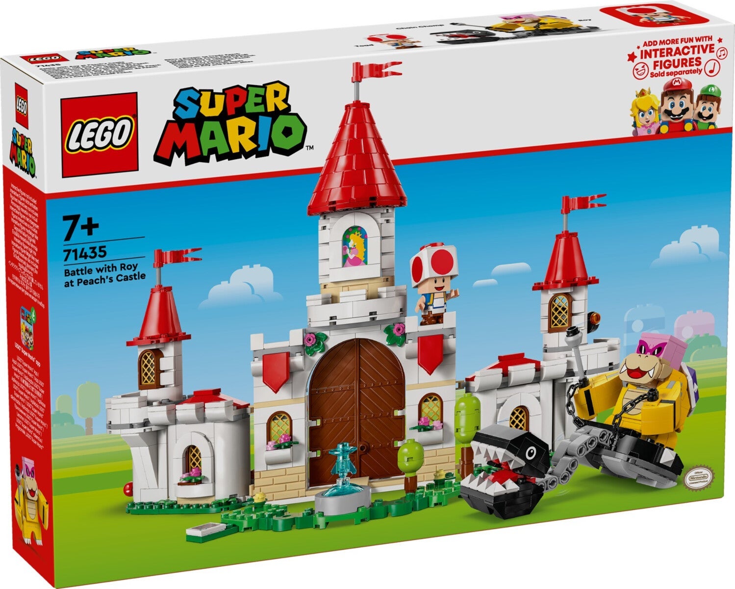 Lego Kjemp mot Roy ved slottet til Peach 71435