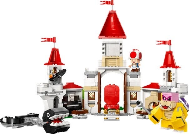 Lego Kjemp mot Roy ved slottet til Peach 71435