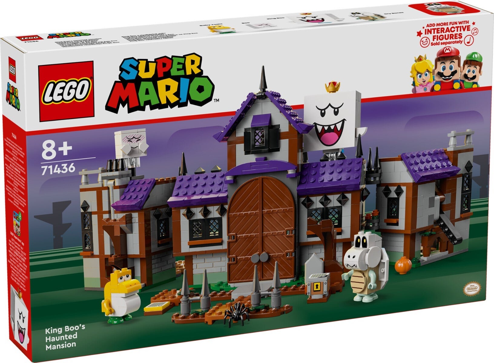 Lego Kong Boos hjemsøkte hus 71436