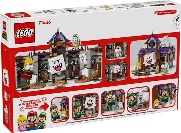 Lego Kong Boos hjemsøkte hus 71436