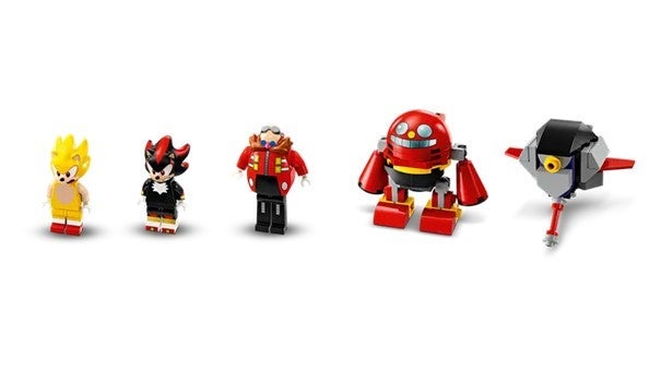 Lego Super Sonic mot Egg Drillster 76999
