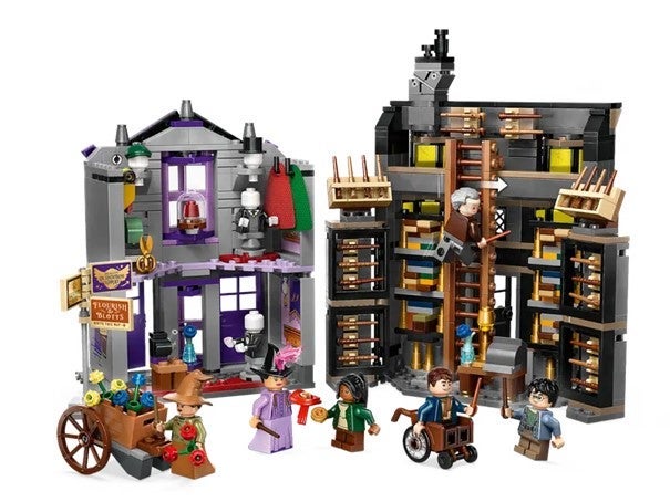 Lego Olivanders og Madam Malkins Gevanter 76439