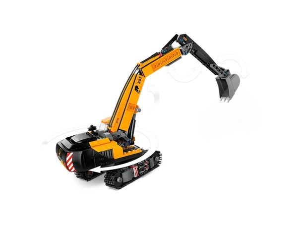 Lego Gul gravemaskin 60420