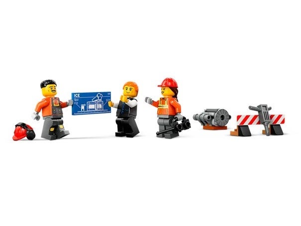 Lego Gul gravemaskin 60420