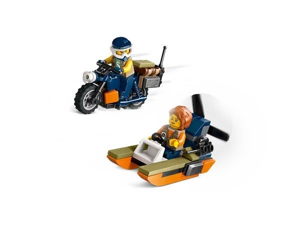 Lego Jungelutforskerens helikopter-baseleir 60437