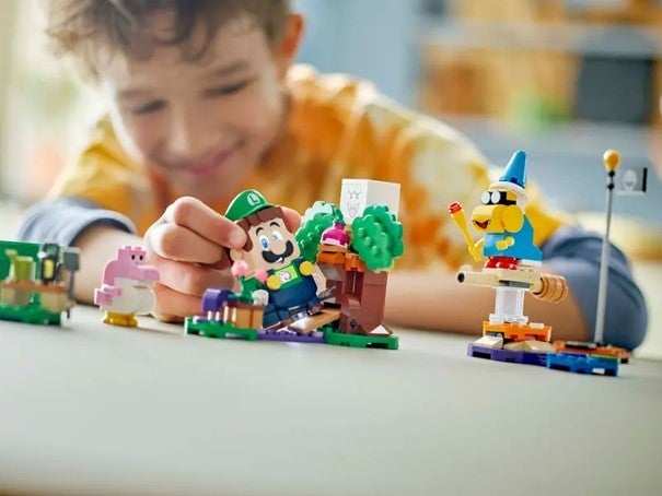 Lego På eventyr med interaktive LEGO Luigi 71440