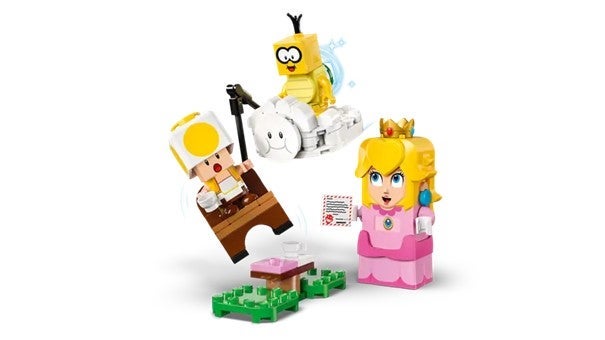 Lego På eventyr med interaktive LEGO Peach 71441