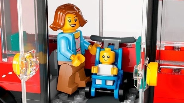 Lego Rød dobbeltdekker-turistbuss 60407