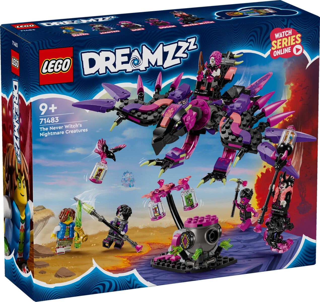 Lego Aldri-heksas marerittskapninger 71483