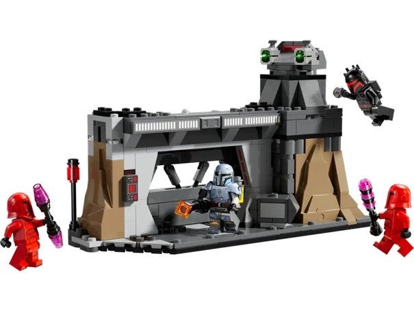 Lego Paz Vizsla og Moff Gideon i kamp 75386