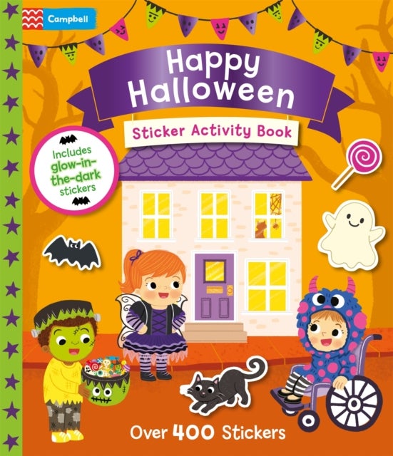 Happy Halloween Sticker Activity Book - With over 400 stickers