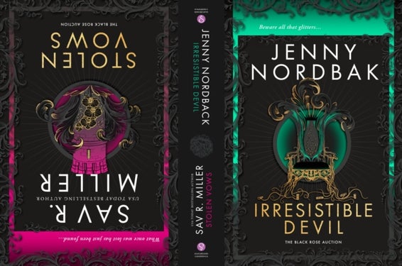 Stolen Vows & Irresistible Devil - Books 3 & 4 in the Dark Romance Fairy Tale Retelling Series (Black Rose Auction Book 3 & 4)