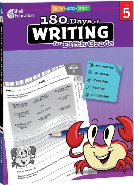 180 Days™: Writing for Fifth Grade - Practice, Assess, Diagnose