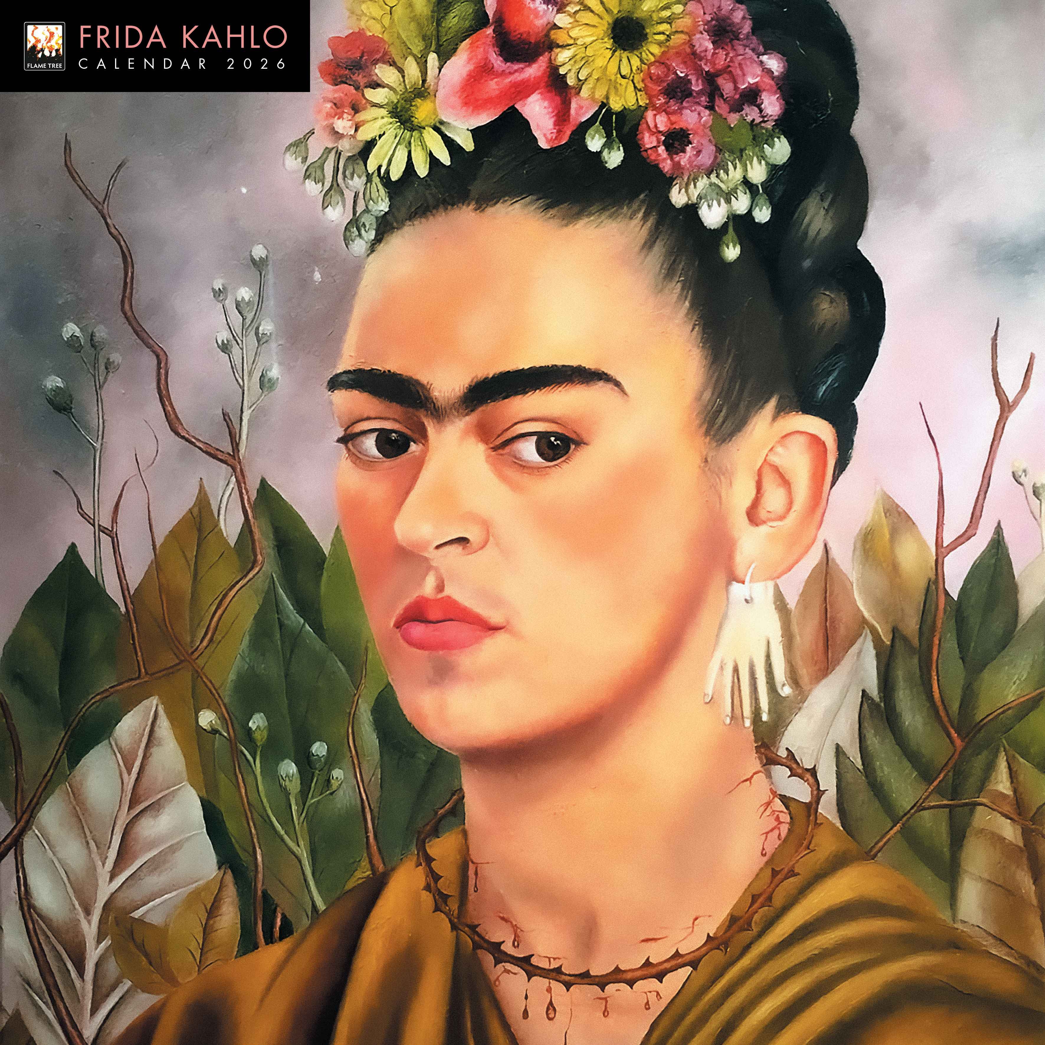 Kalender 2026 30x30 Frida Kahlo Art