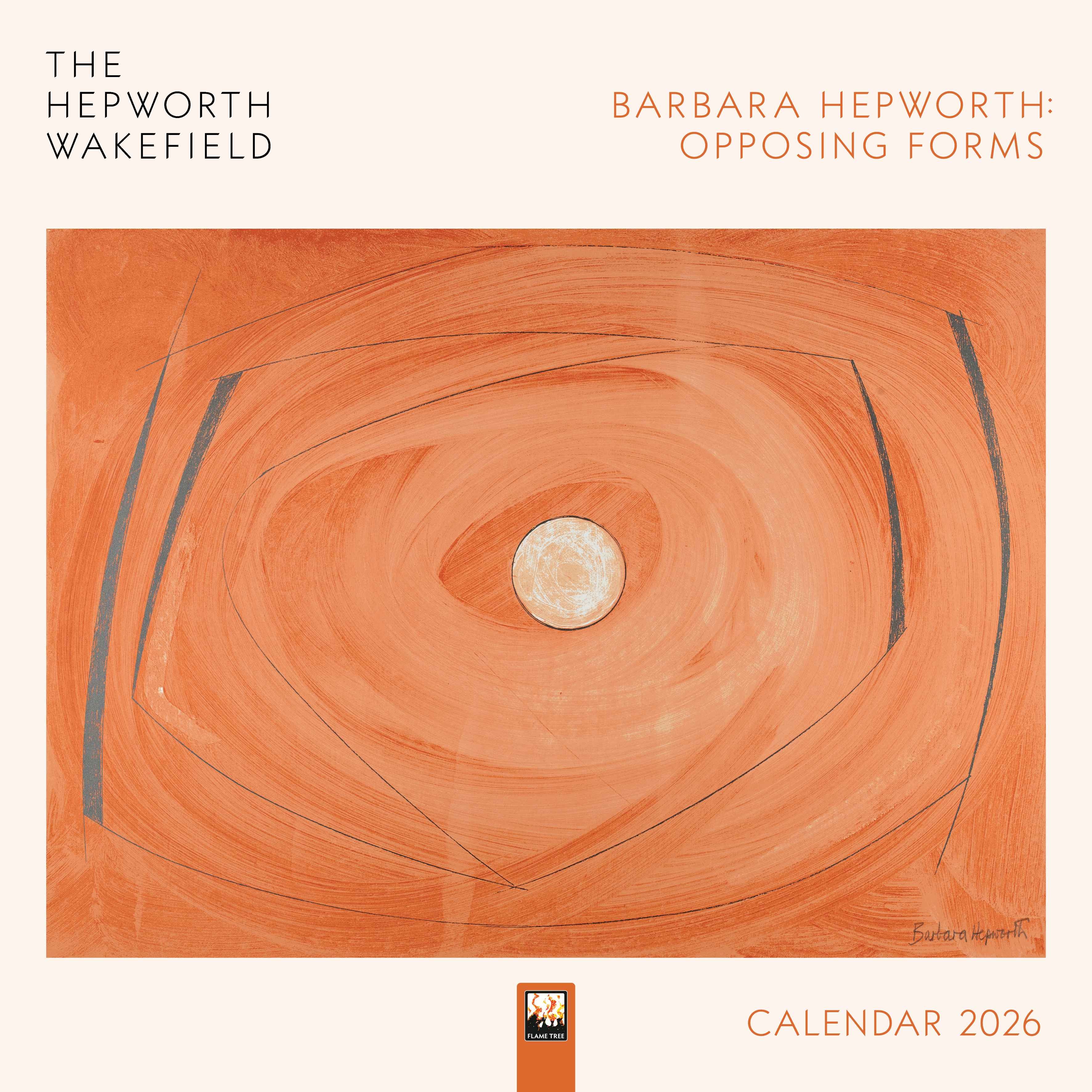 Kalender 2026 30x30 Barbara Hepworth