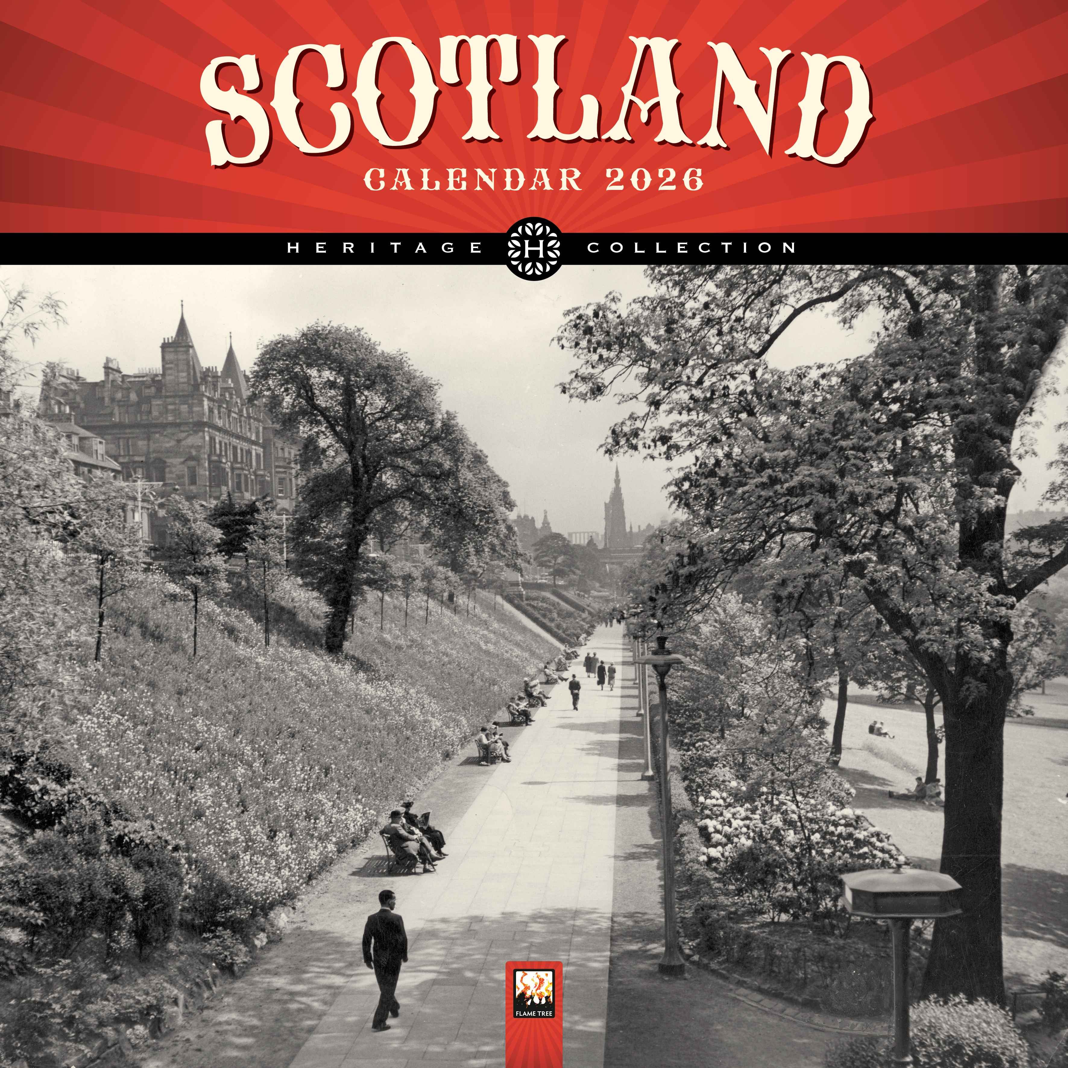 Kalender 2026 30x30 Scotland Heritage