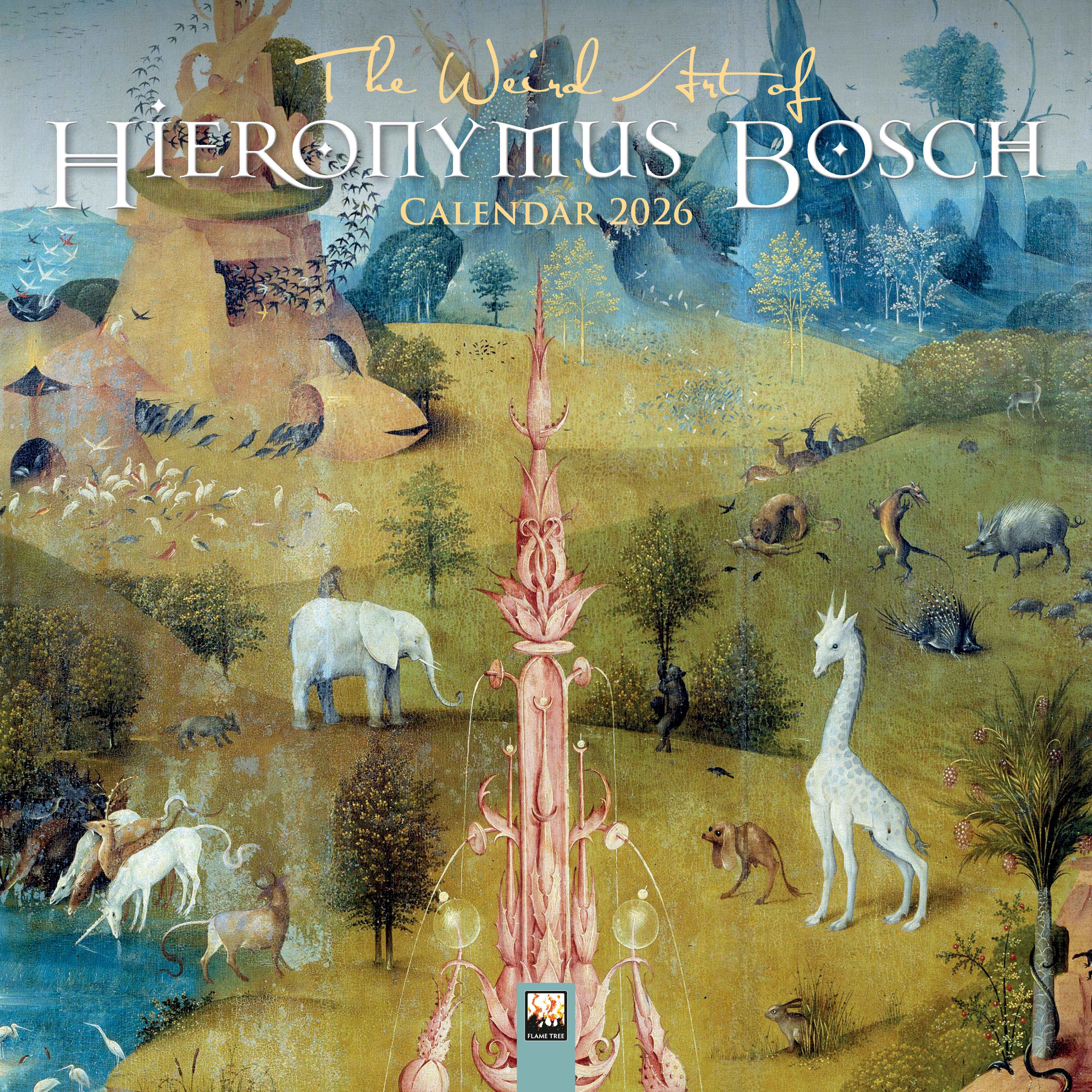 Kalender 2026 30x30 Hieronymus Bosch