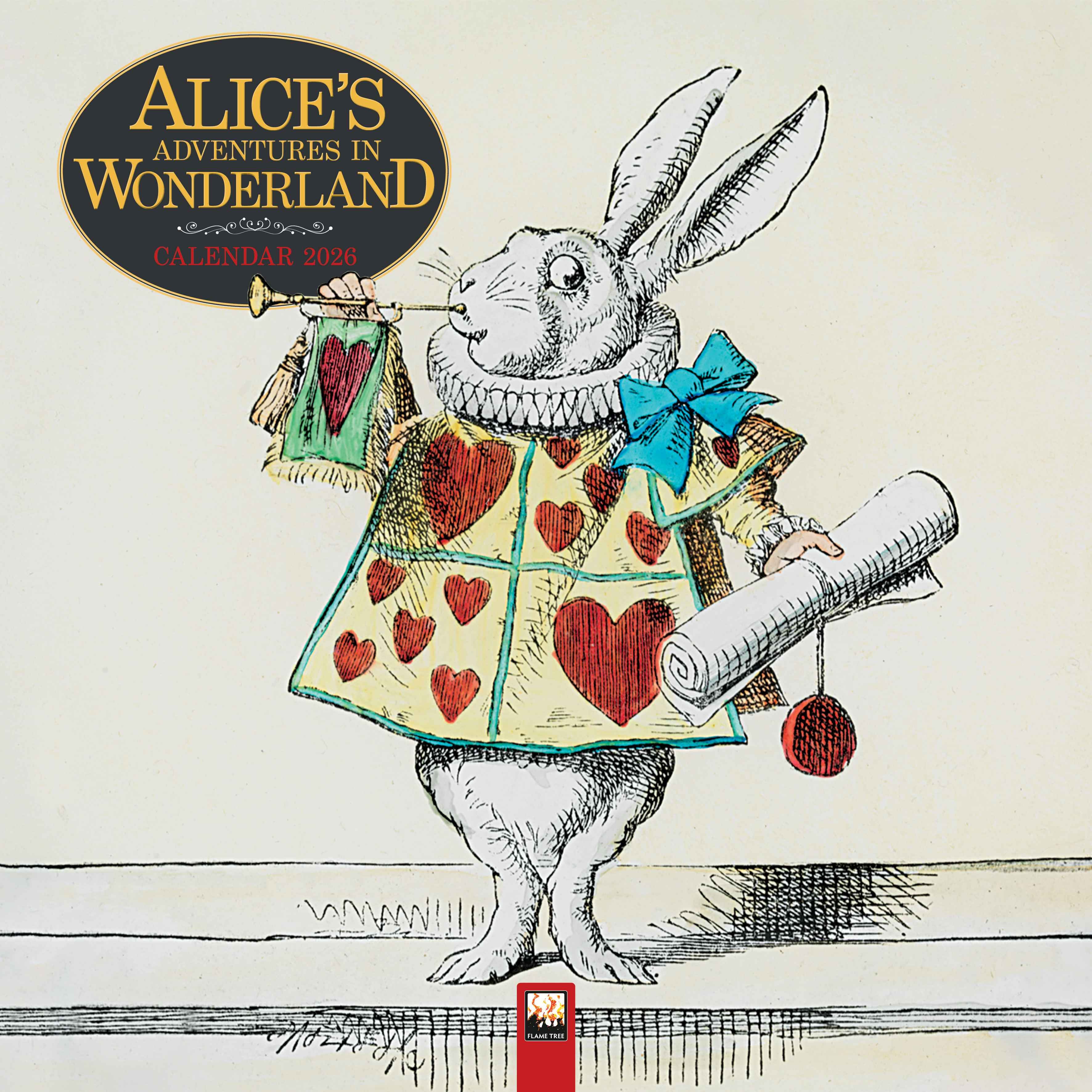 Kalender 2026 30x30 Alices Adventures