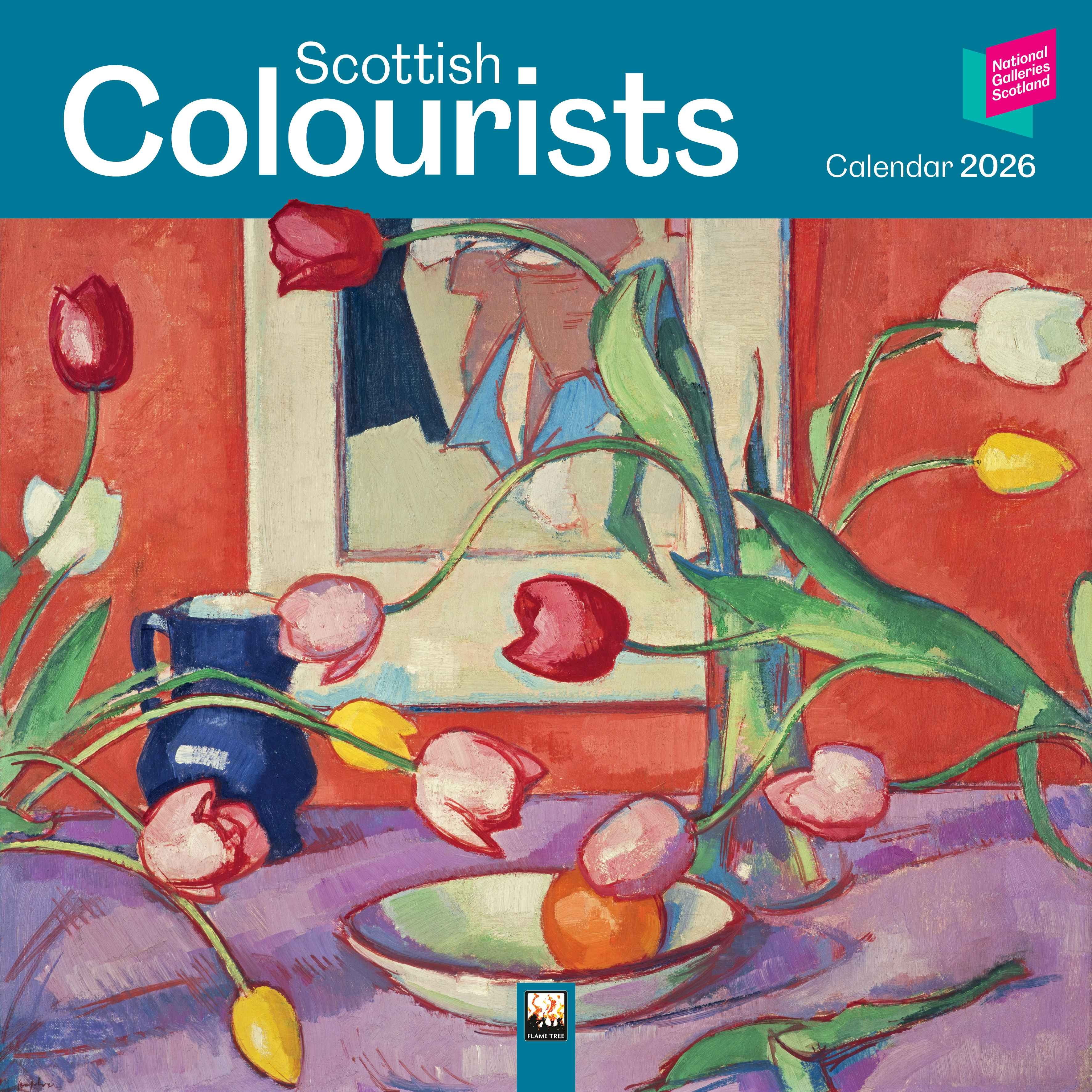 Kalender 2026 30x30 Scottish Colourists