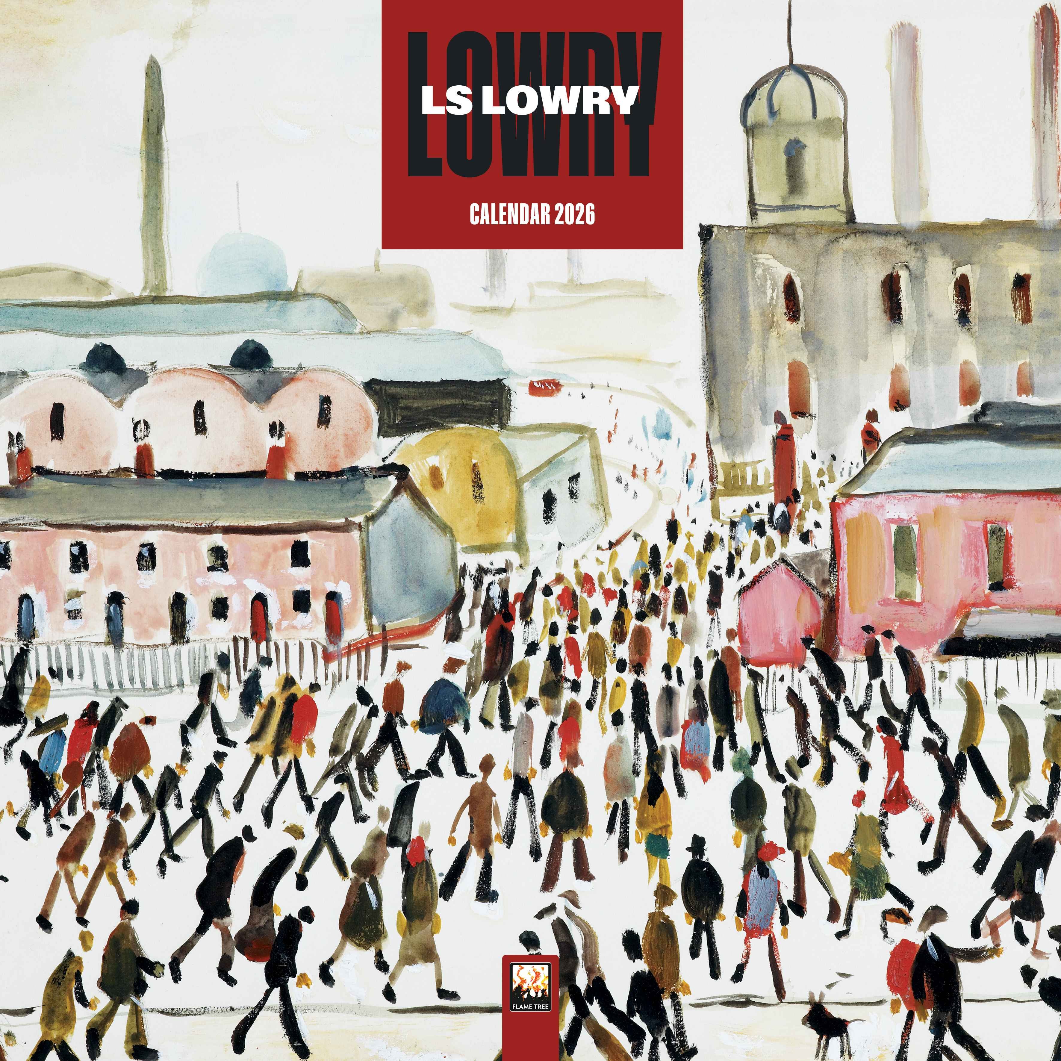 Kalender 2026 30x30 L S Lowry