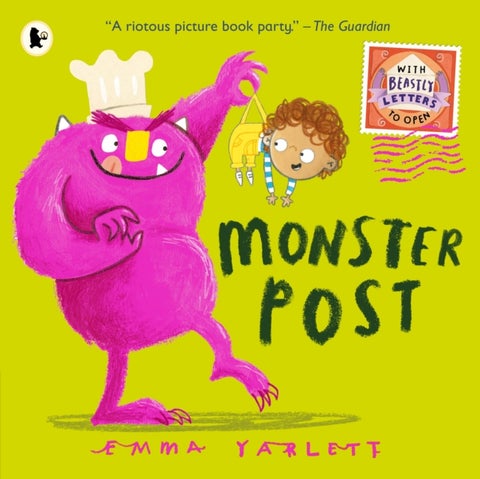 Monster Post - A hilarious interactive novelty lift-the-flap story gift book with letters to open, clever surprises and monster fun for kids age 3,4,5 – perfect for Halloween