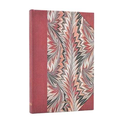 Kalender Paperblanks 12M 2026 Mini Rubedo