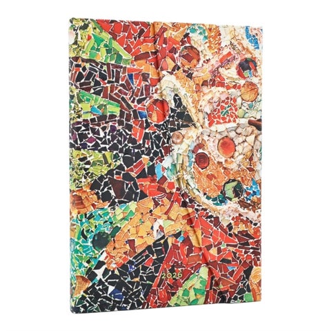 Kalender Paperblanks 12m 2026 Gaudi's Sun Midi