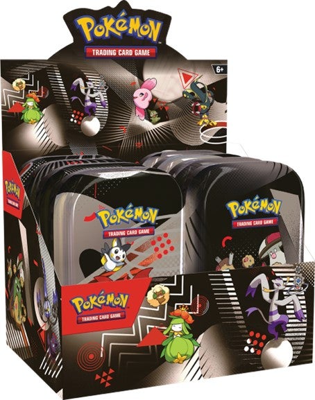 Pokemon SV10.5 Black Bolt White Flare Mini tin